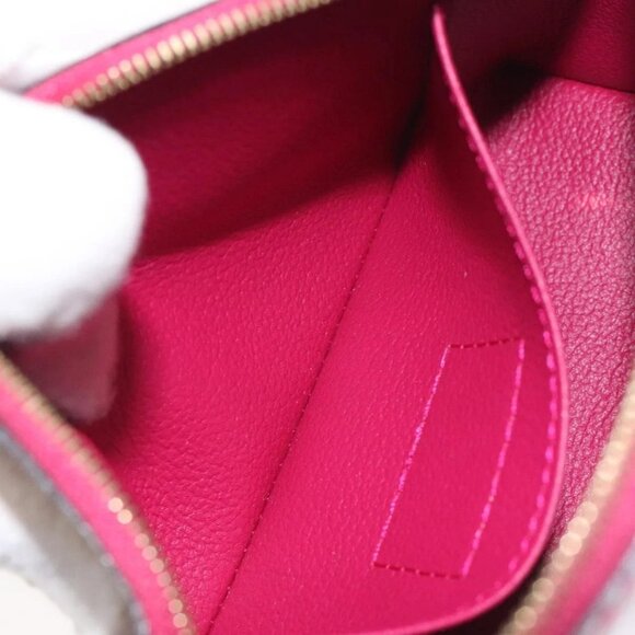 LOUIS VUITTON Monogram Vernis Pochette Cosmetic Rose Indian M90009 Auth 130667 - Picture 10 of 15